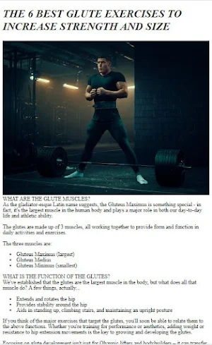 How to Do Glutes Exercises Screenshot 3