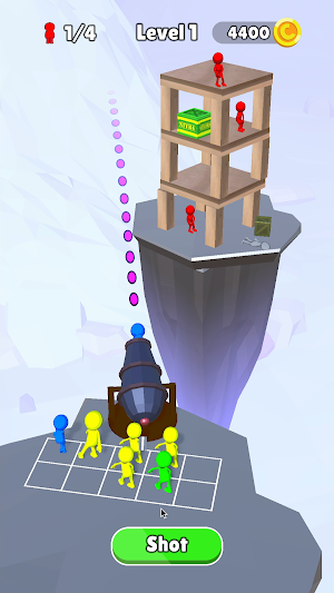 MERGE HUMAN CANNON Screenshot 1
