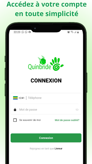 Quinbride Delivery Screenshot 2