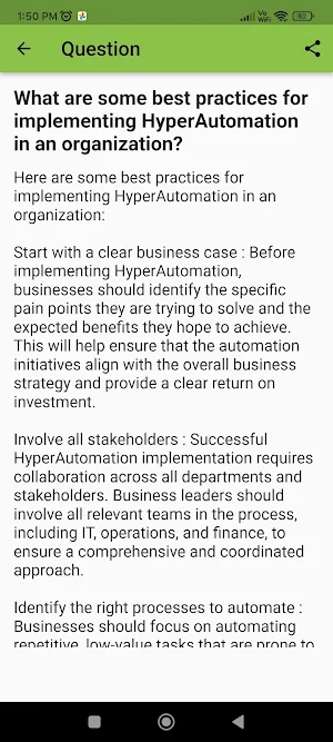 Hyper Automation Interview screenshot 7