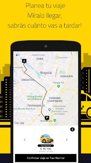 Aqui Taxi Screenshot 1