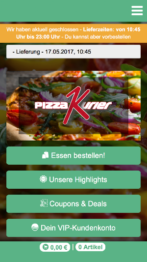 Pizza Kurier Remseck Screenshot 0