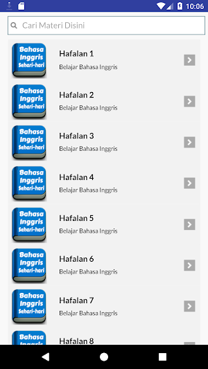 Belajar Bahasa Inggris Pemula Screenshot 2