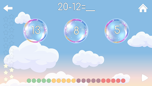Math Bubbles - Kids math game Screenshot 1