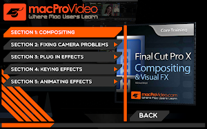 Visual FX Course For Final Cut Pro by mPV Screenshot 1