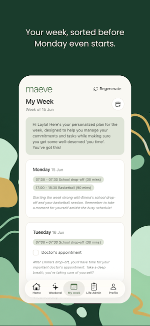 Maeve - Family Planner Screenshot 0