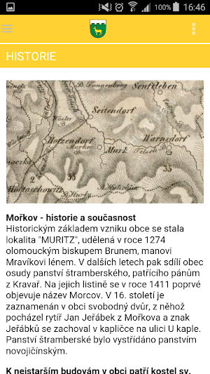 Obec Mořkov Screenshot 3