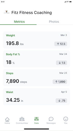 Fitz Fitness Coach Screenshot 2