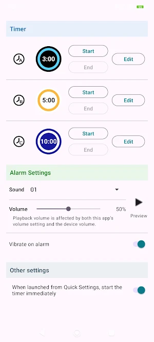 QuickRing Overlay Timer Screenshot 2