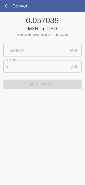 USD to MXN Screenshot 3