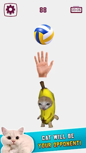 Cat Tennis Master Screenshot 3