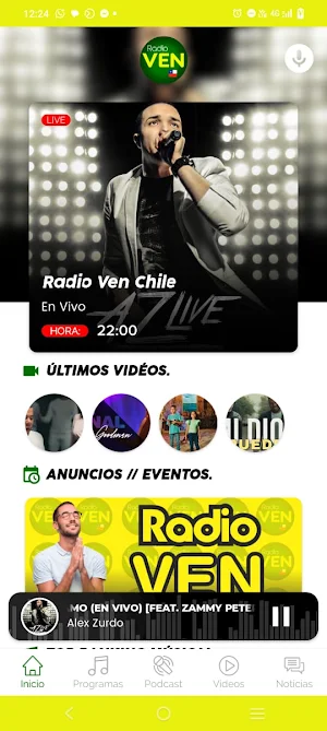 Radio Ven Chile Screenshot 2