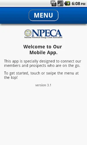 NPECA App Screenshot 0