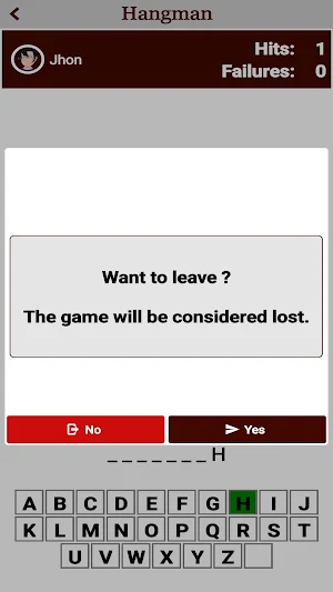 Hangman FJP Screenshot 3