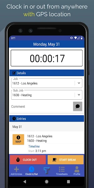Traqspera Timesheets Screenshot 0