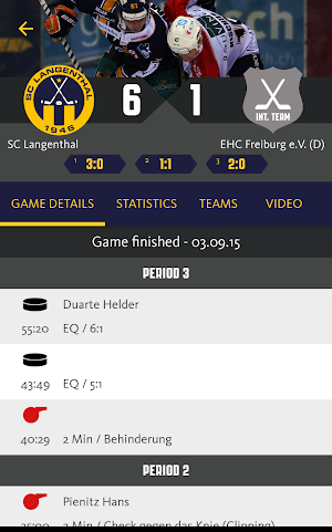 SC Langenthal Screenshot 2