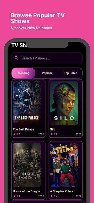 UpMovies : Movies & Tv Shows Screenshot 2