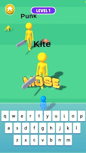 Word Cannon - Runner Screenshot 1