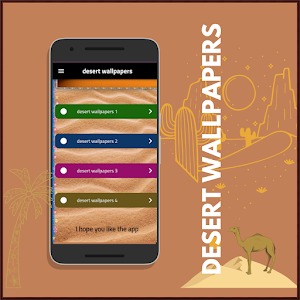 desert wallpapers Screenshot 1