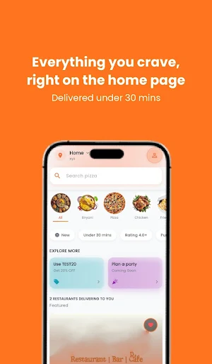 MealHop: Food Delivery Screenshot 1