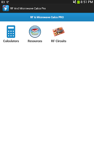 RF And Microwave Calcs Pro Screenshot 0