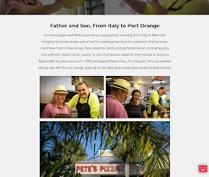 Petes Pizza Daytona Beach Screenshot 1