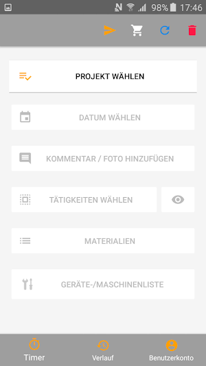 RR Work - Tracker Screenshot 0