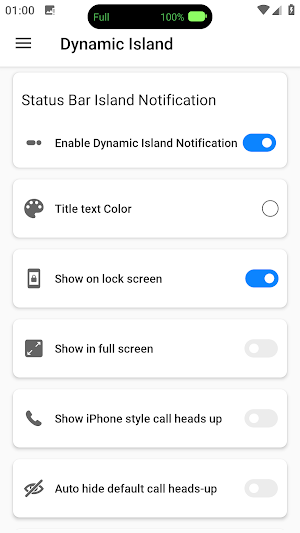 Dynamic Islands Screenshot 1