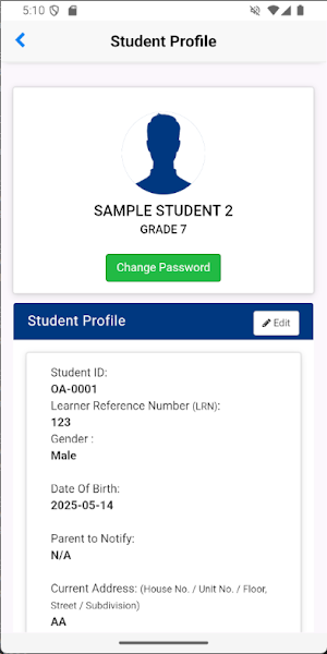 DSD Mobile Portal Screenshot 2