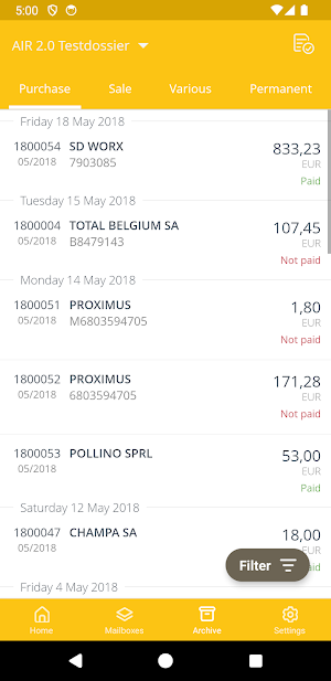 myRensAccountants Screenshot 3