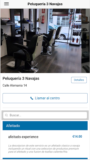 Peluquería 3 Navajas Screenshot 0