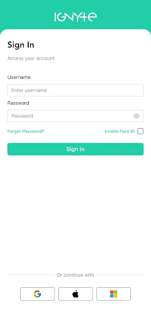 Ignyte Mobile Screenshot 0