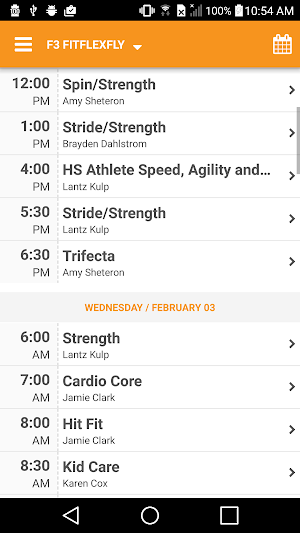 F3 /// Fit Flex Fly Screenshot 1