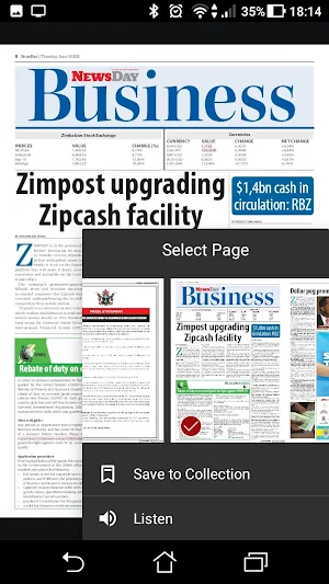 Newsday - E Reader Screenshot 2