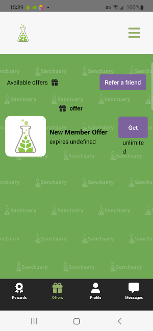 Sanctuary Medicinals Screenshot 1