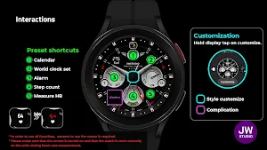 JW077 jwstudio watchface Screenshot 2