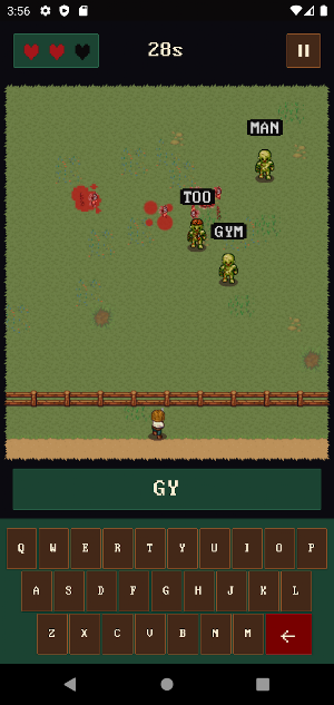 Night of the Typing Dead Screenshot 3