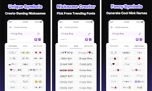 Nickname generator :Fancy font Screenshot 1