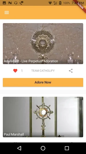 Adoration Live! Screenshot 1