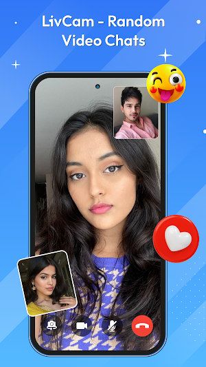 LivCam - Random Video Call Screenshot 0