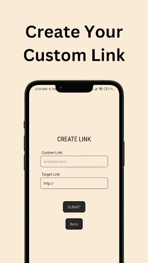 Custom URL - URL Shortener Screenshot 1
