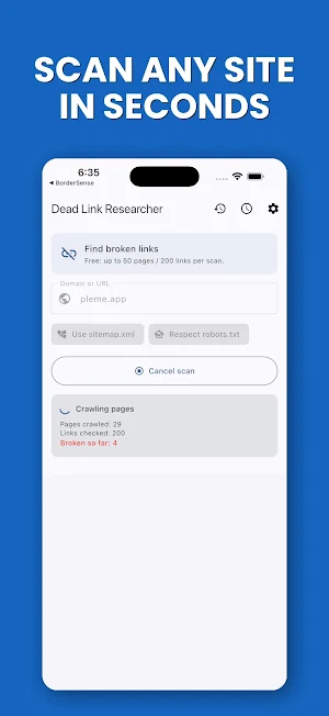 Dead Link Researcher Screenshot 2