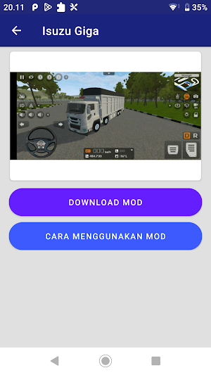Mod Bussid Truk Oleng Screenshot 3