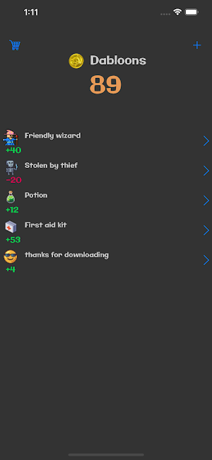 Dabloon Tracker Screenshot 0