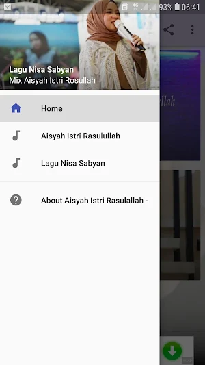 Aisyah Istri Rosulallah Lirik Screenshot 1