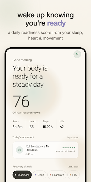 RestUp: Sleep Recovery Tracker Screenshot 0