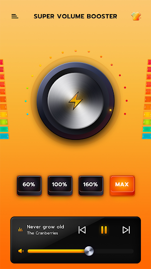 🚀 Super Volume Booster -Sound Booster for Android Screenshot 2