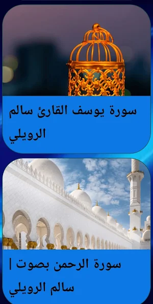 القرآن صوت سالم الرويلي بدوننت Screenshot 3