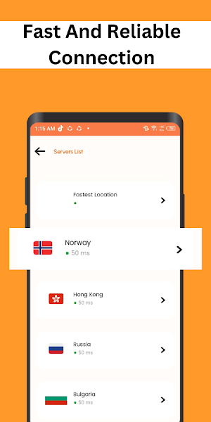 Ultra Flash VPN- Super Fast Screenshot 3