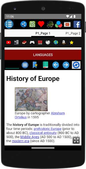 History of Europe Screenshot 1